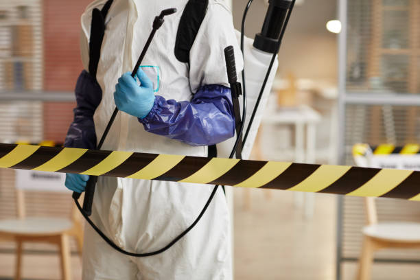 Professional Blood Cleanup technician working in Osceola, AR